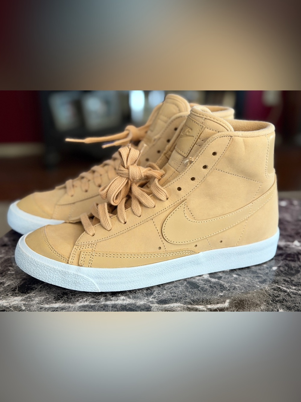 Women’s Nike Blazer Mid Premium Vachetta Tan DQ7572-200 🔥Brand New 🔥Size 8.5